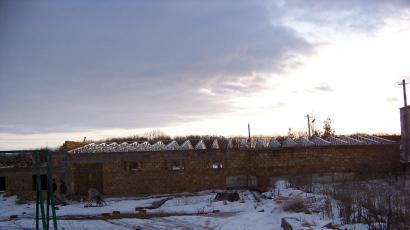 Крыша производственного помещения Крым